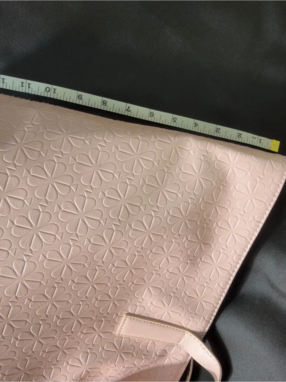 Kate Spade New York Pink Embossed Tote Bag VIP Fragrance Exclusive XL